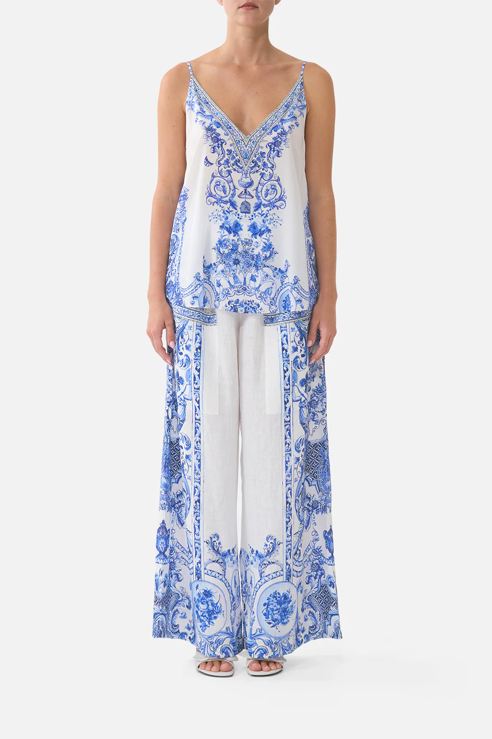 V NECK CAMI CERAMIC PANORAMIC