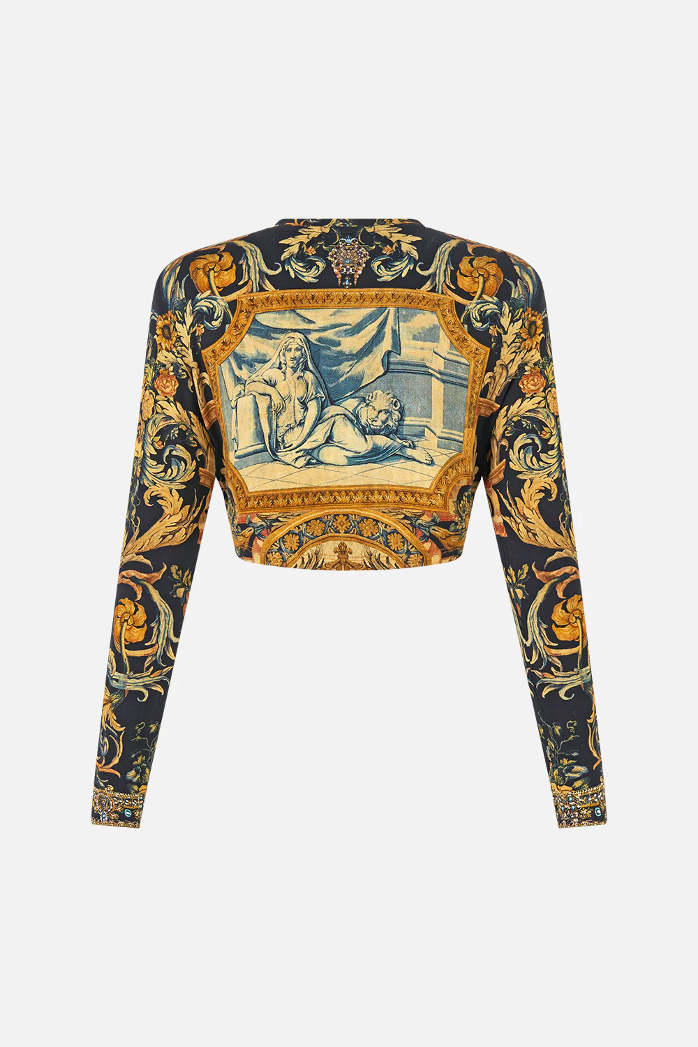JERSEY LONG SLEEVE TOP WITH HARDWARE MUSEUM MEMOIRS - Image 6