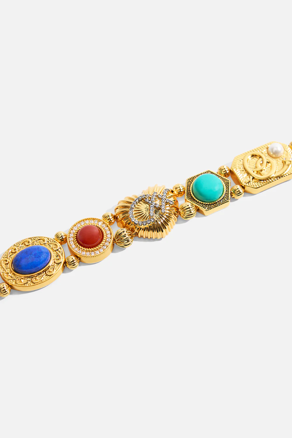 MY CAMEO ROMEO STATEMENT BRACELET GOLD - Image 3