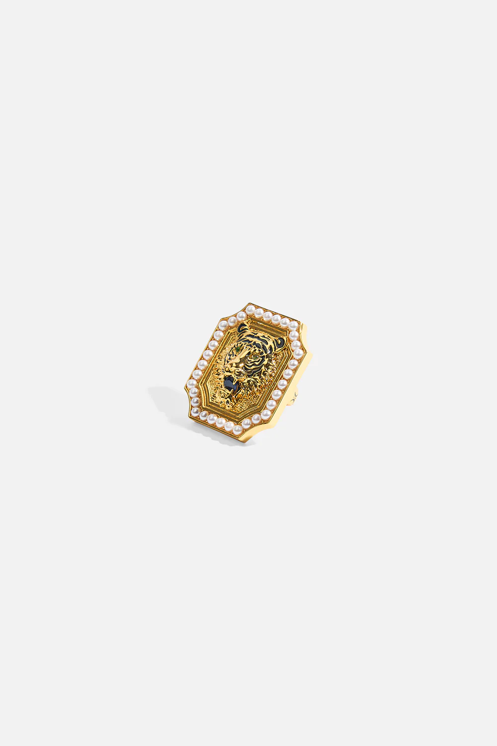 A SPANISH STATEMENT JAGGI HEAD RING GOLD