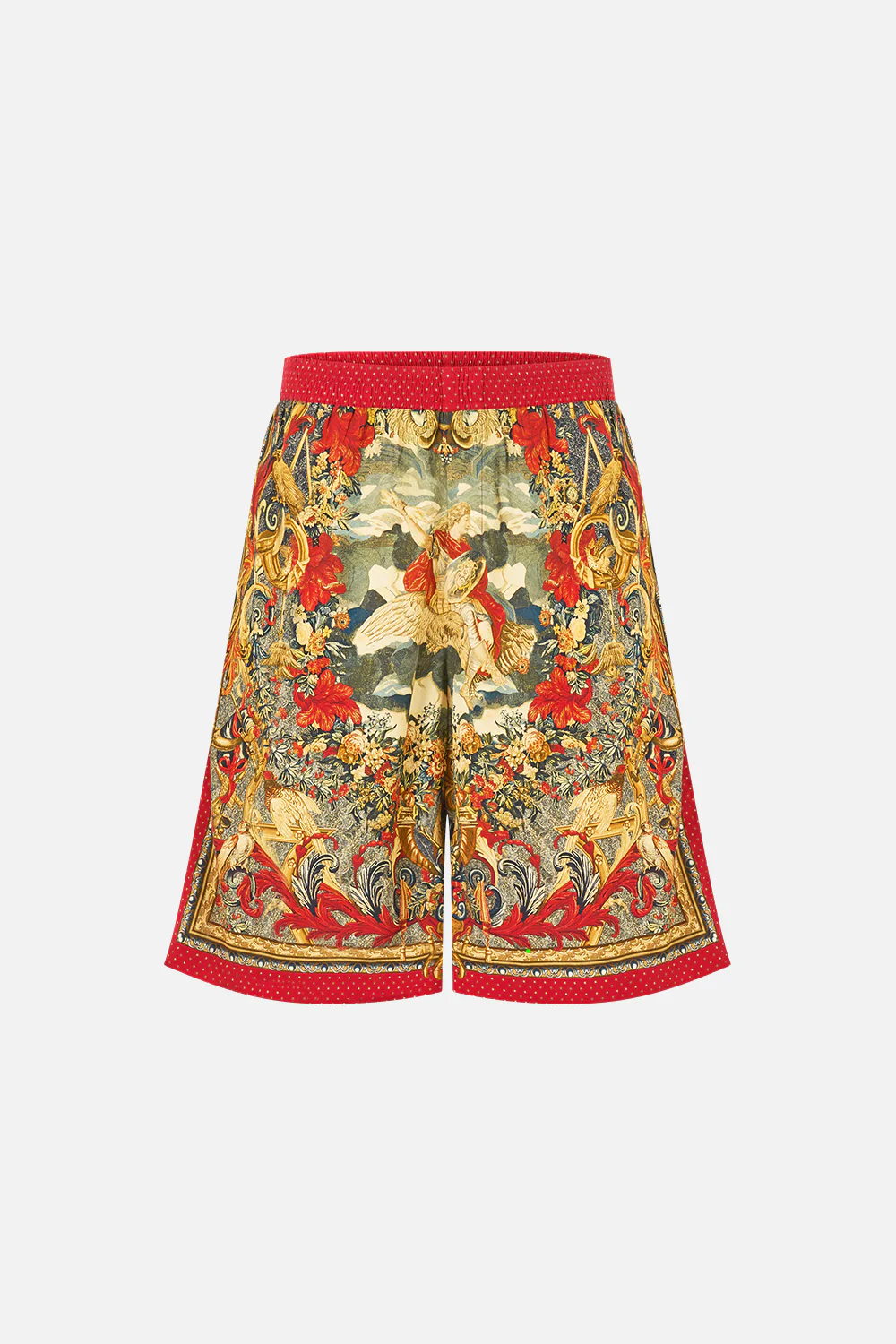 BAGGY LONG WALK SHORT WITH ELASTIC WAIST MEET ME AT THE MET - Image 3