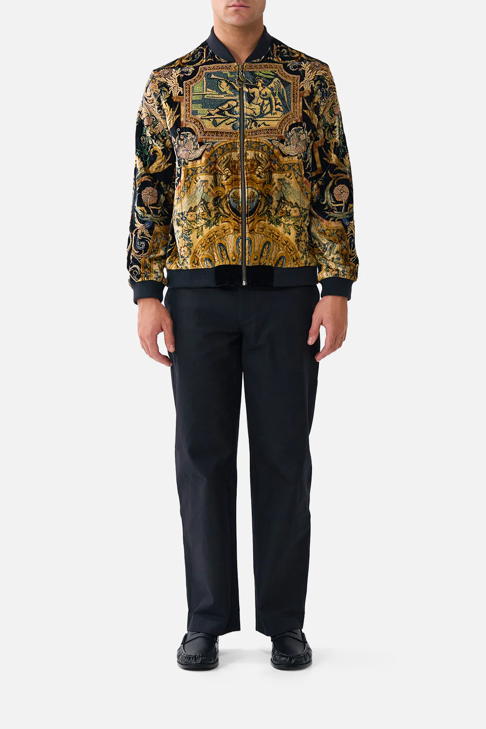 ZIP THROUGH BOMBER JACKET MUSEUM MEMOIRS