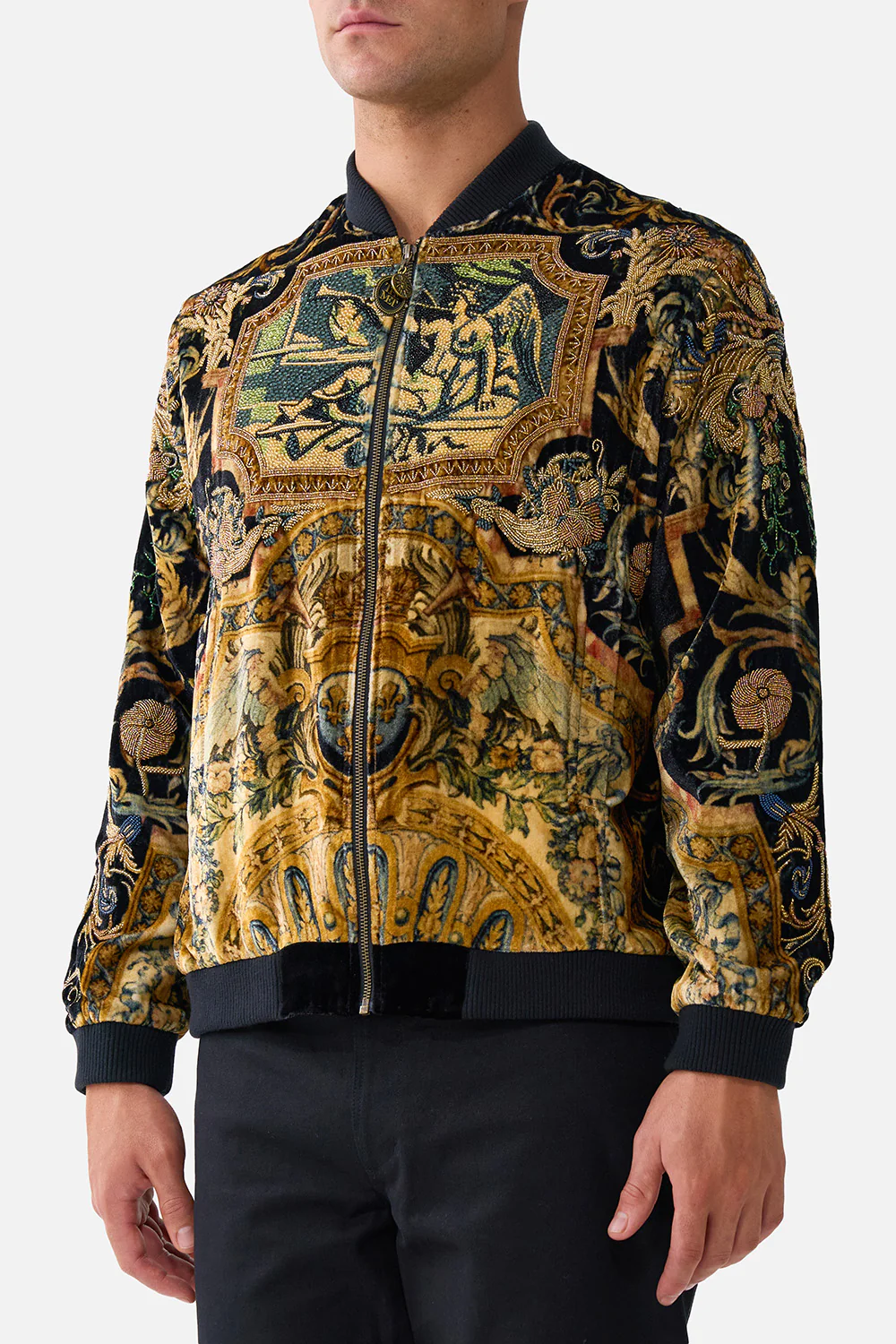ZIP THROUGH BOMBER JACKET MUSEUM MEMOIRS - Image 5