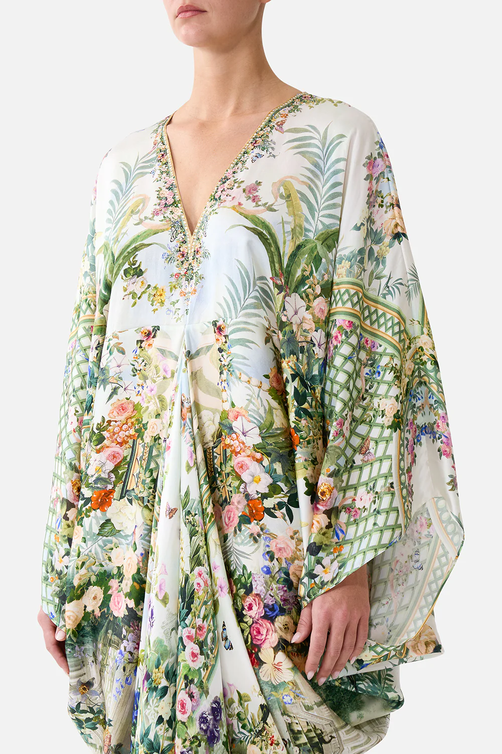 T SHAPE LONG KAFTAN ART FOR THE EMPRESS - Image 5