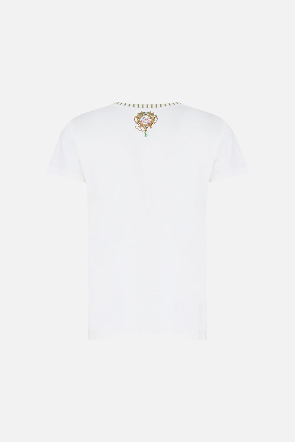 SLIM FIT ROUND NECK T-SHIRT ART FOR THE EMPRESS - Image 6