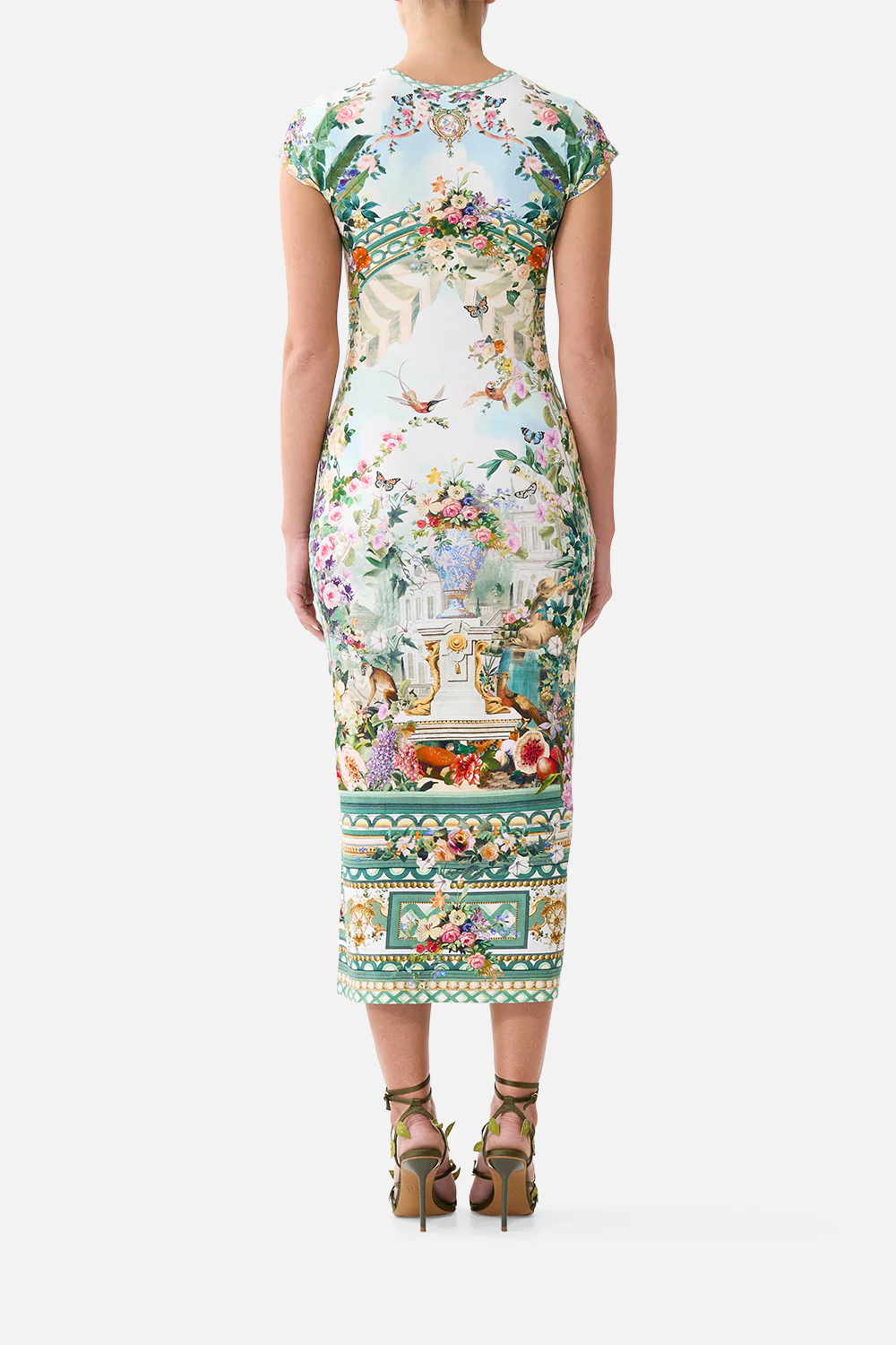 JERSEY TANK DRESS WITH CAP SLEEVES ART FOR THE EMPRESS - Image 2