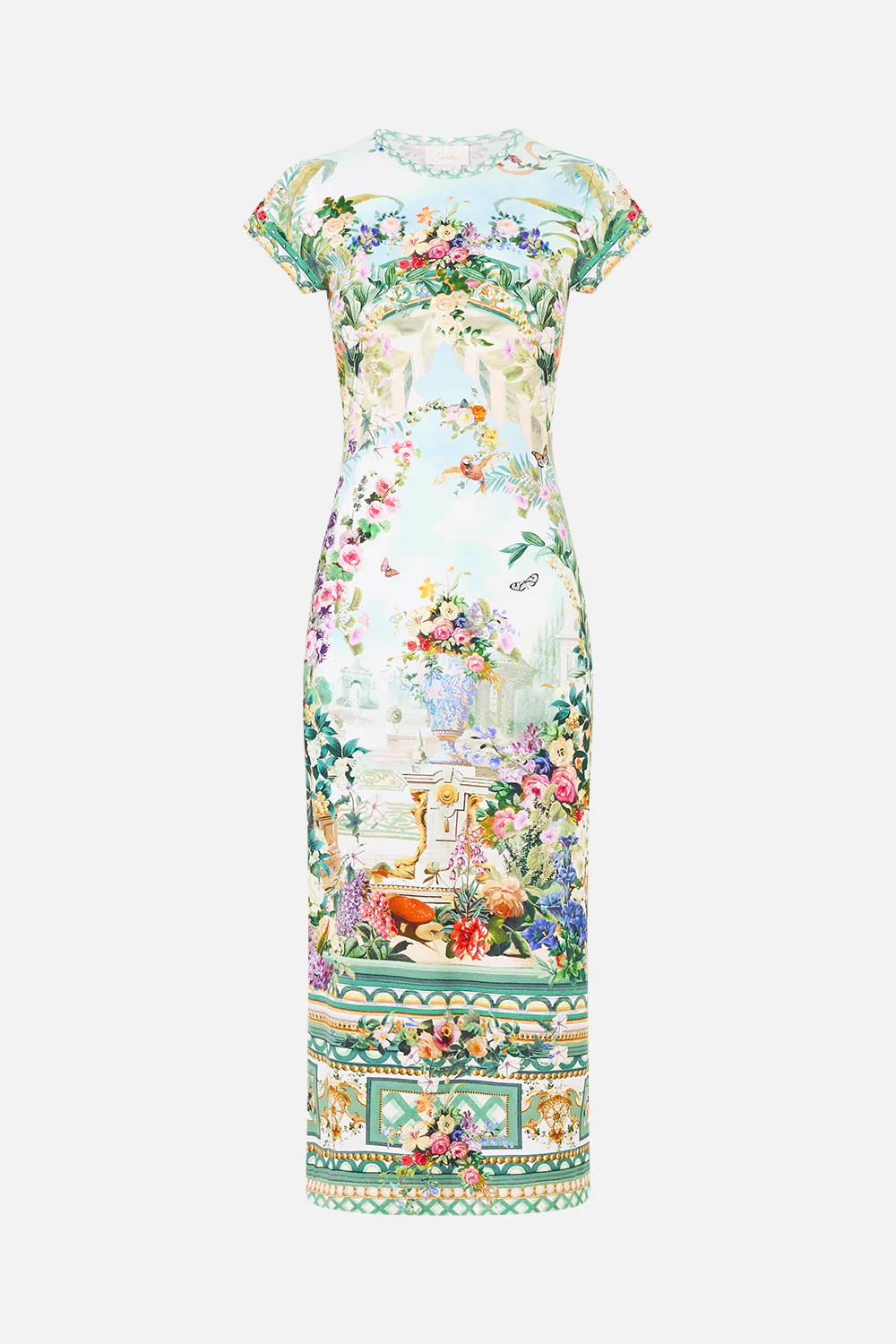 JERSEY TANK DRESS WITH CAP SLEEVES ART FOR THE EMPRESS - Image 3