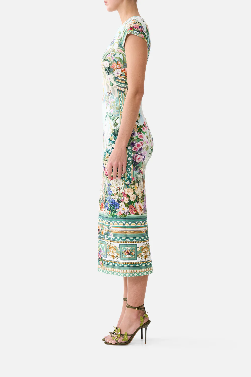 JERSEY TANK DRESS WITH CAP SLEEVES ART FOR THE EMPRESS - Image 4