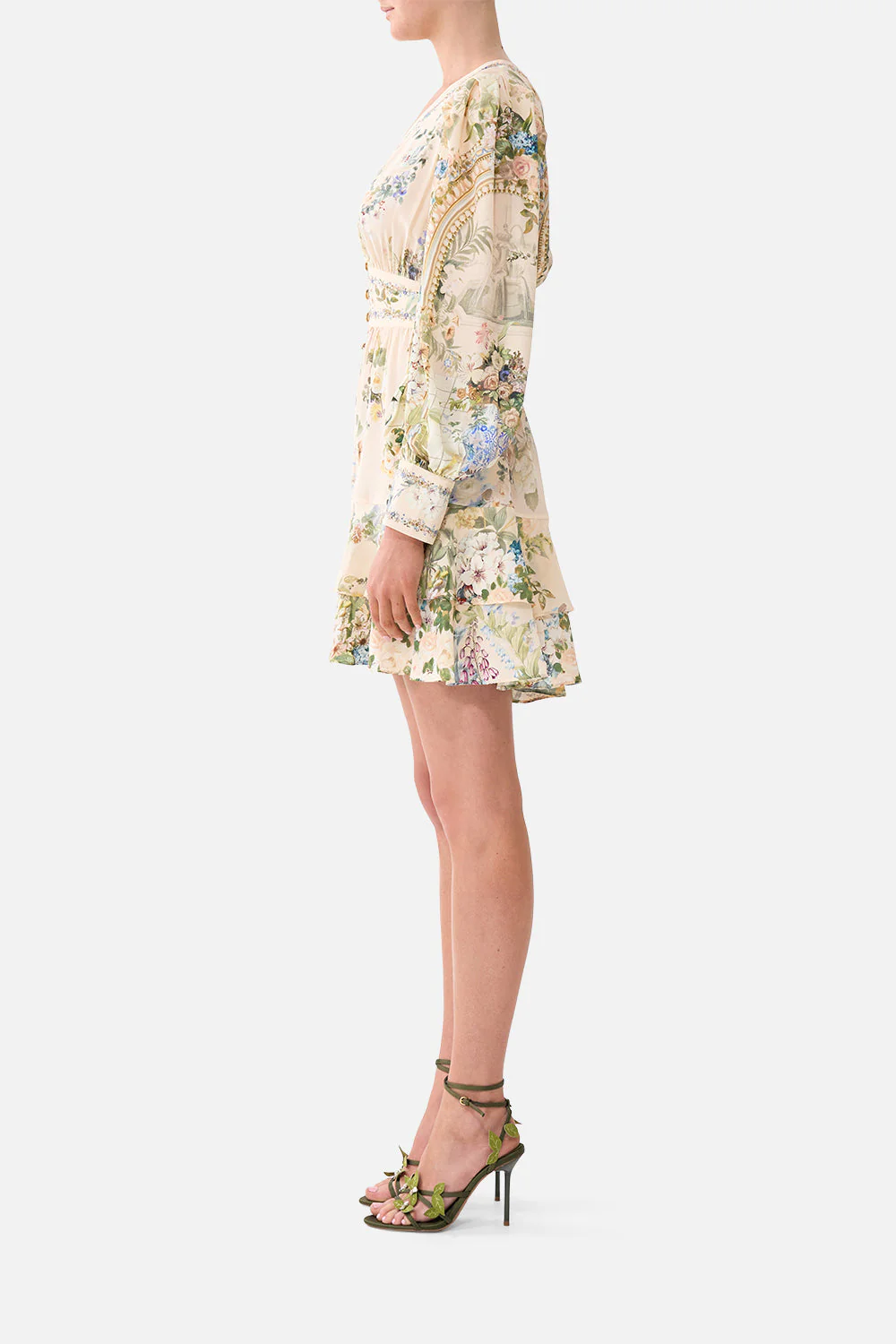 BUTTON FRONT FRILL DRESS MIDSUMMER MASTERPIECE - Image 4