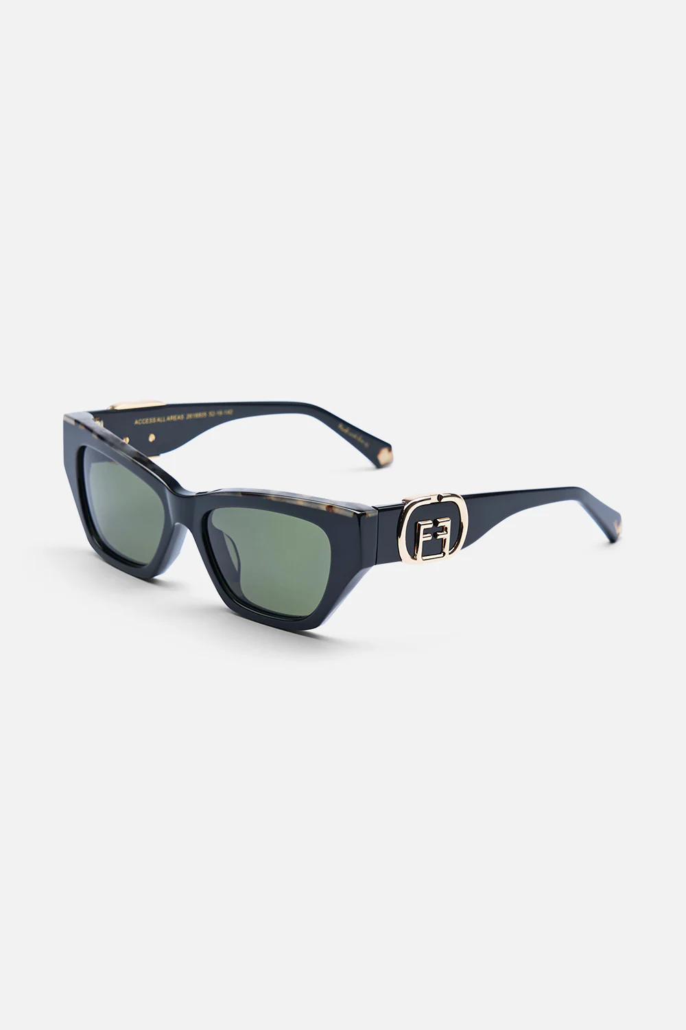 ACCESS ALL AREAS SUNGLASSES BLACK / COOKIE TORT