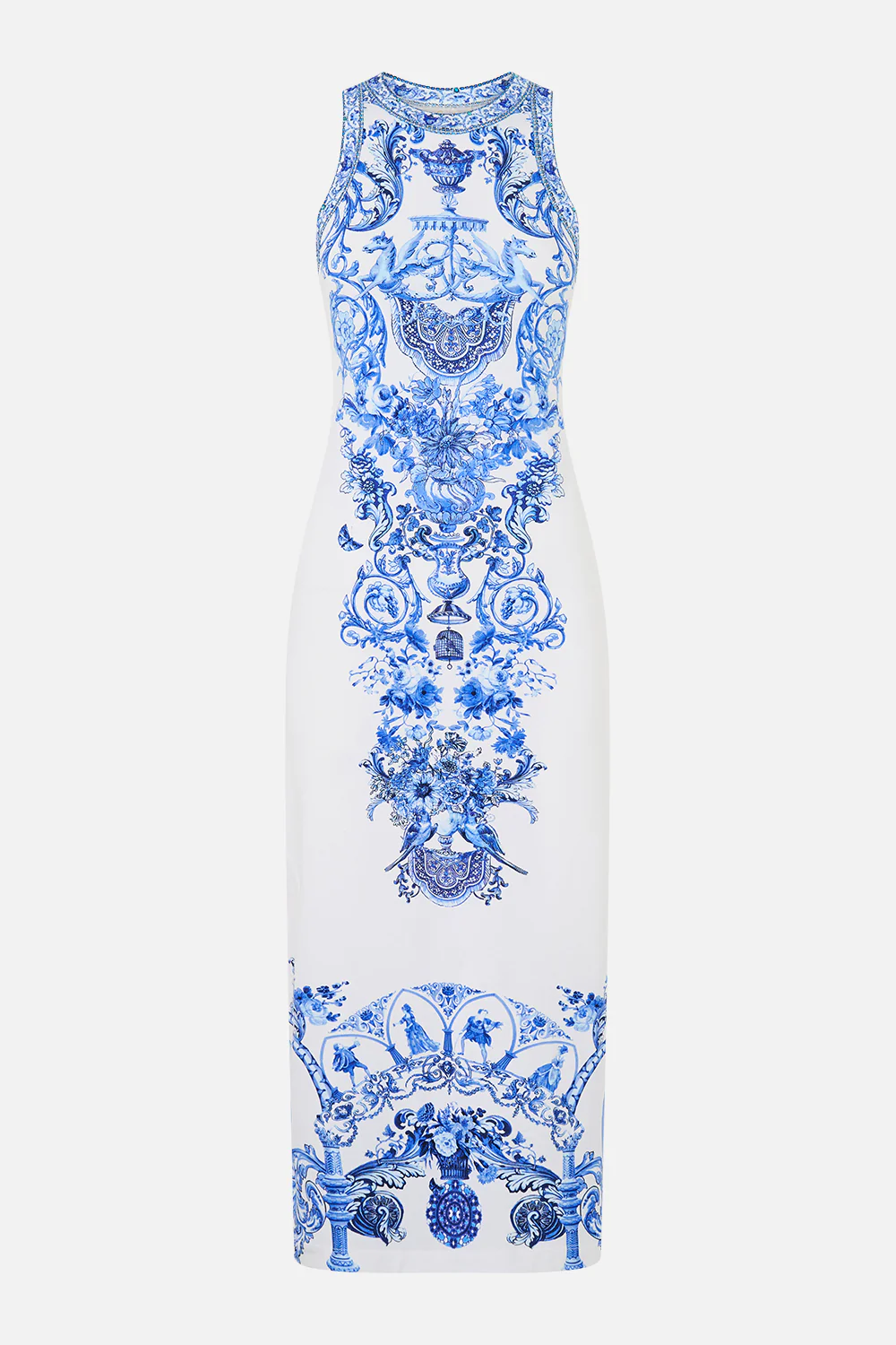 JERSEY TANK DRESS CERAMIC PANORAMIC - Image 3