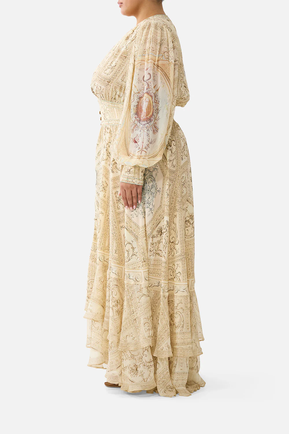 LONG BUTTON FRONT DRESS A BELOVED BOUDOIR - Image 11
