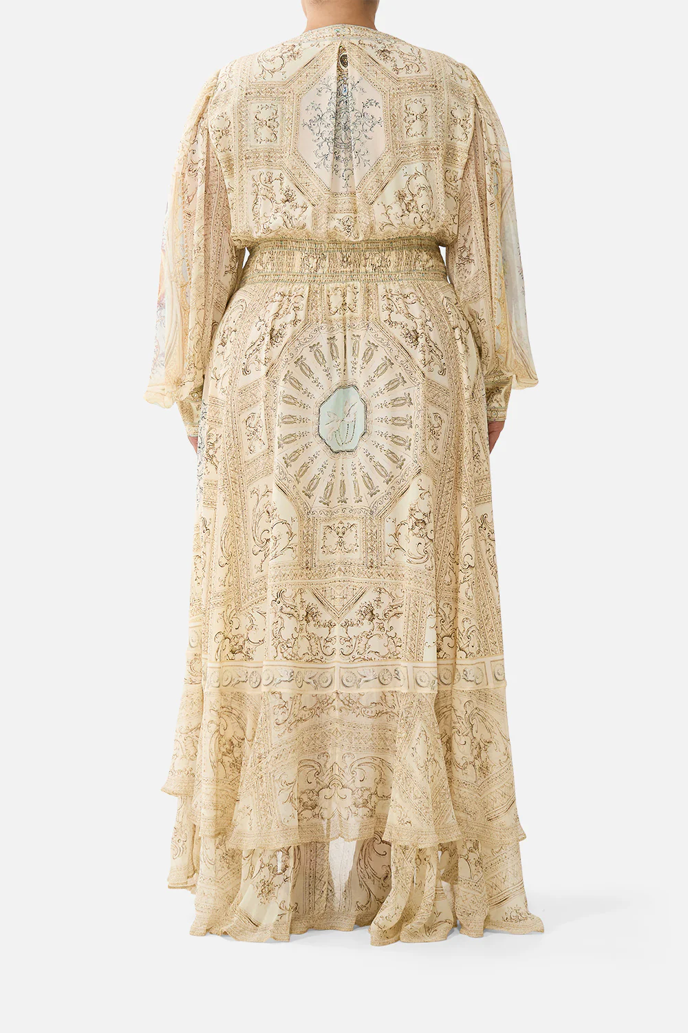 LONG BUTTON FRONT DRESS A BELOVED BOUDOIR - Image 12
