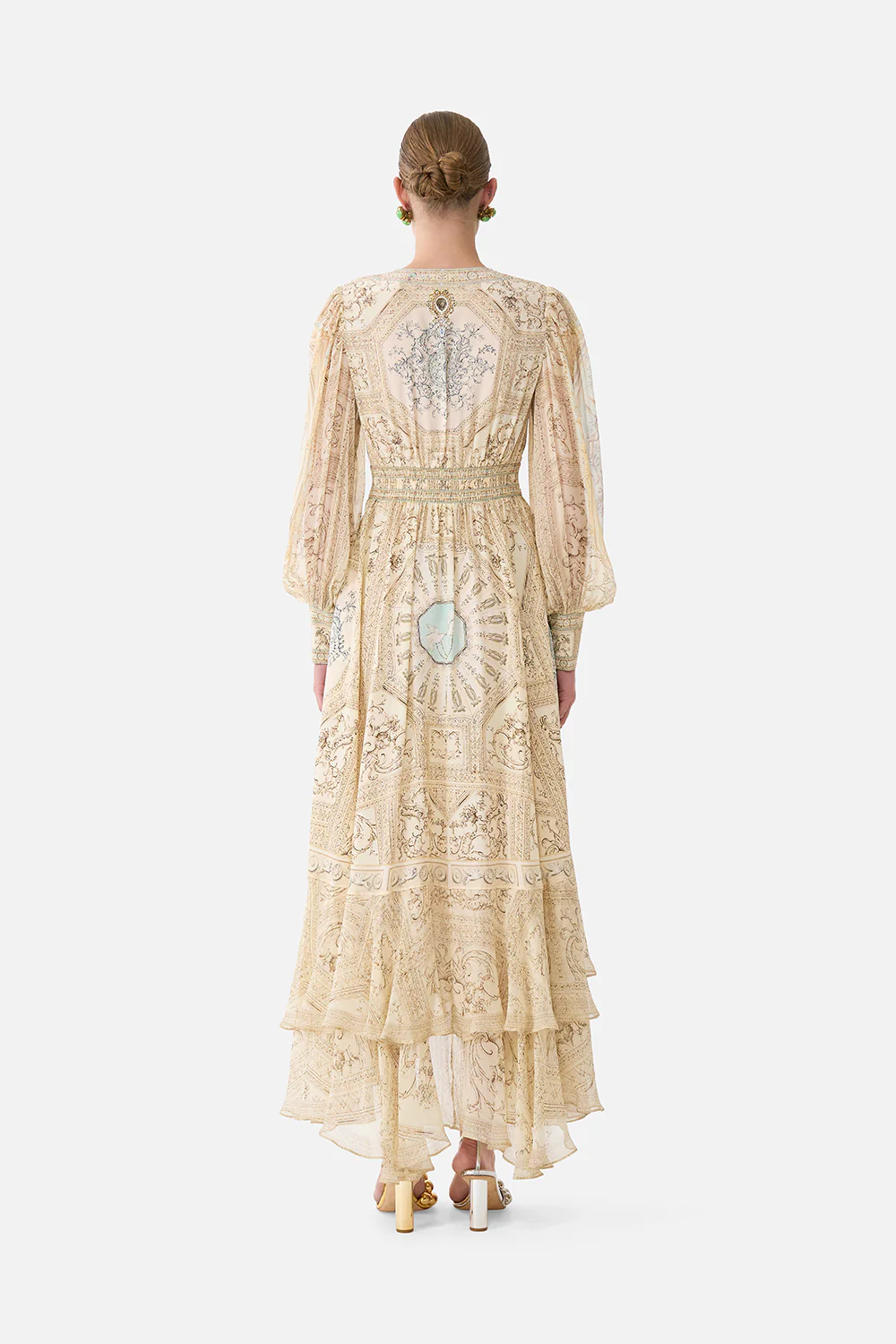 LONG BUTTON FRONT DRESS A BELOVED BOUDOIR - Image 2