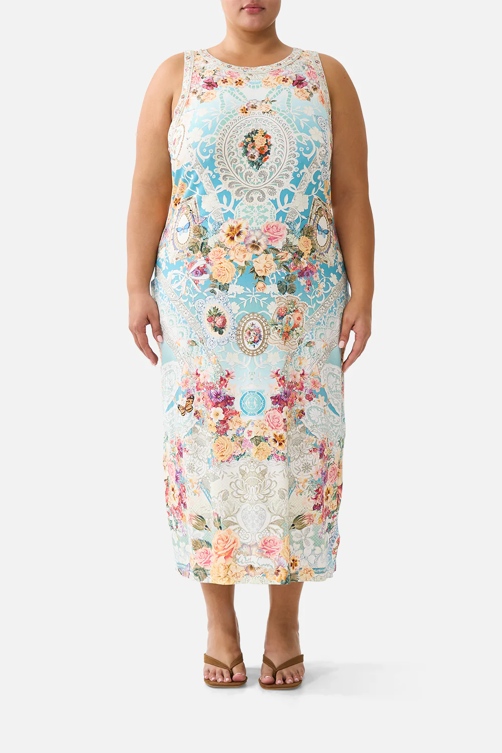 JERSEY TANK DRESS A TASTE FOR LACE - Image 10