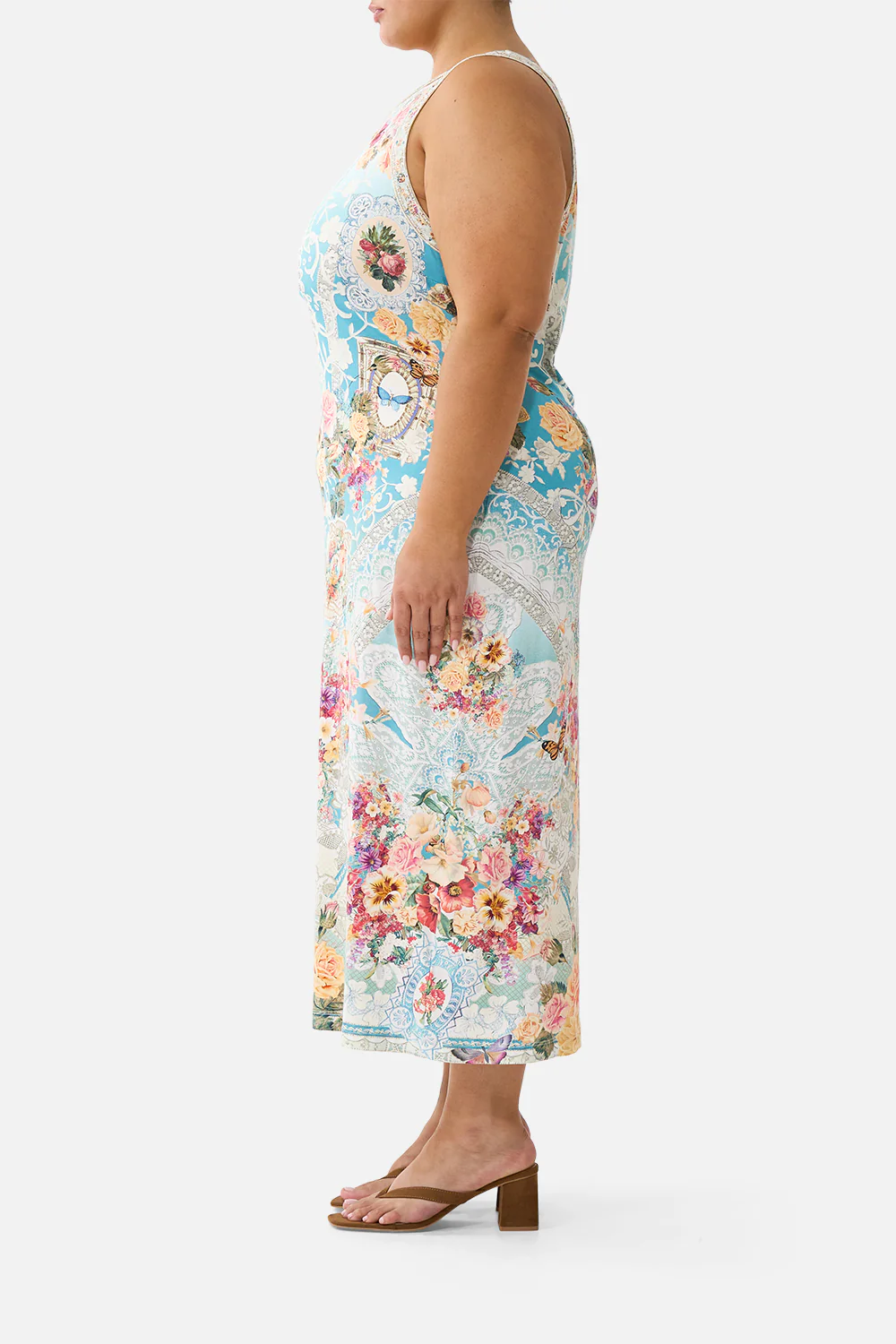 JERSEY TANK DRESS A TASTE FOR LACE - Image 11