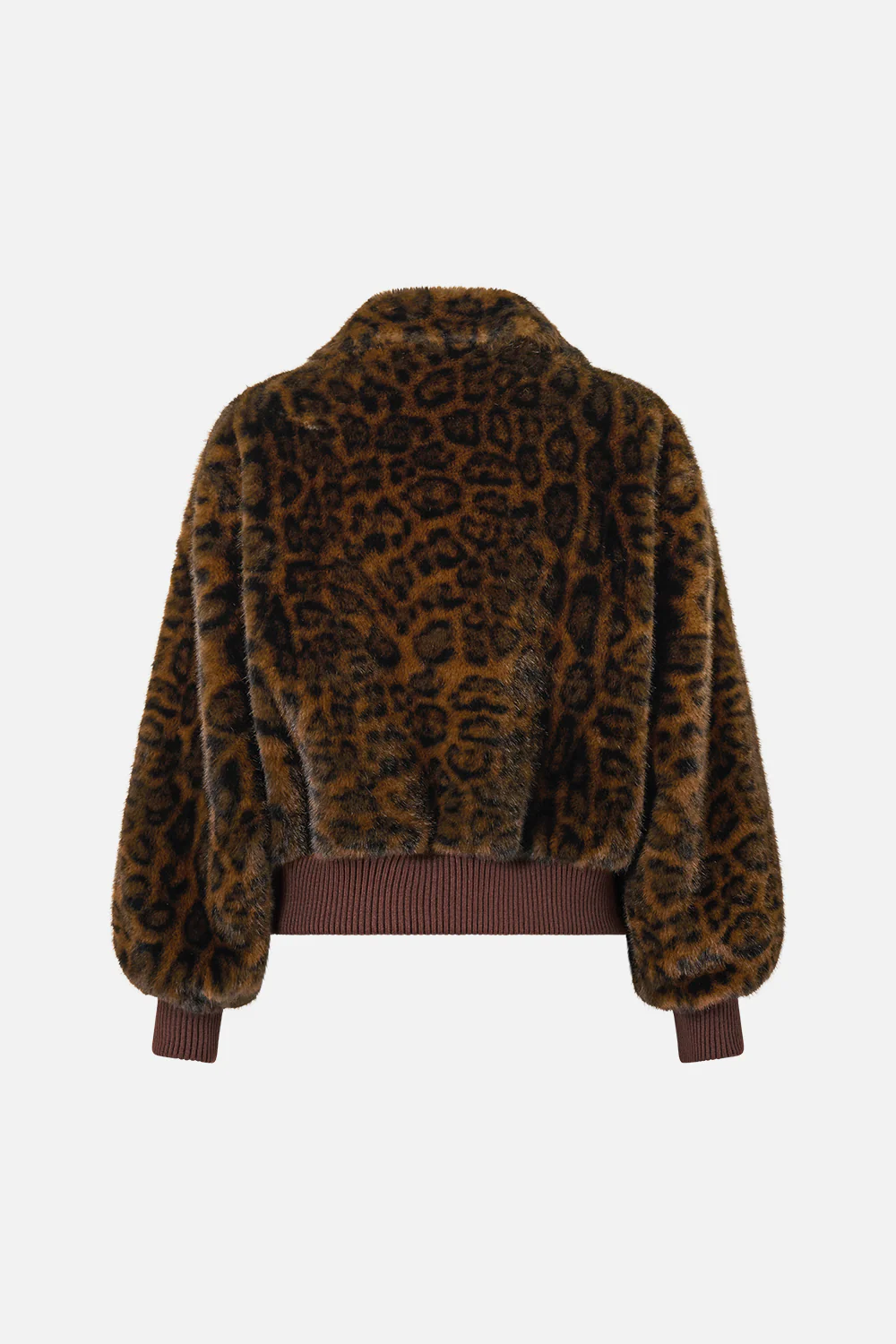FAUX FUR BOMBER WITH POCKET DETAILS FIESTA, SIESTA, REPEAT - Image 6