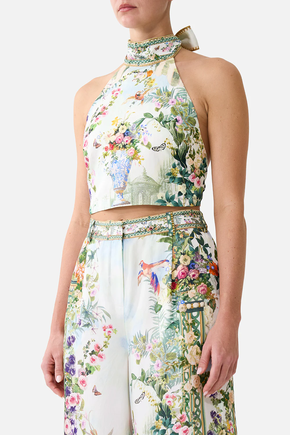 REVERSIBLE HALTER TIE BACK TOP ART FOR THE EMPRESS - Image 5