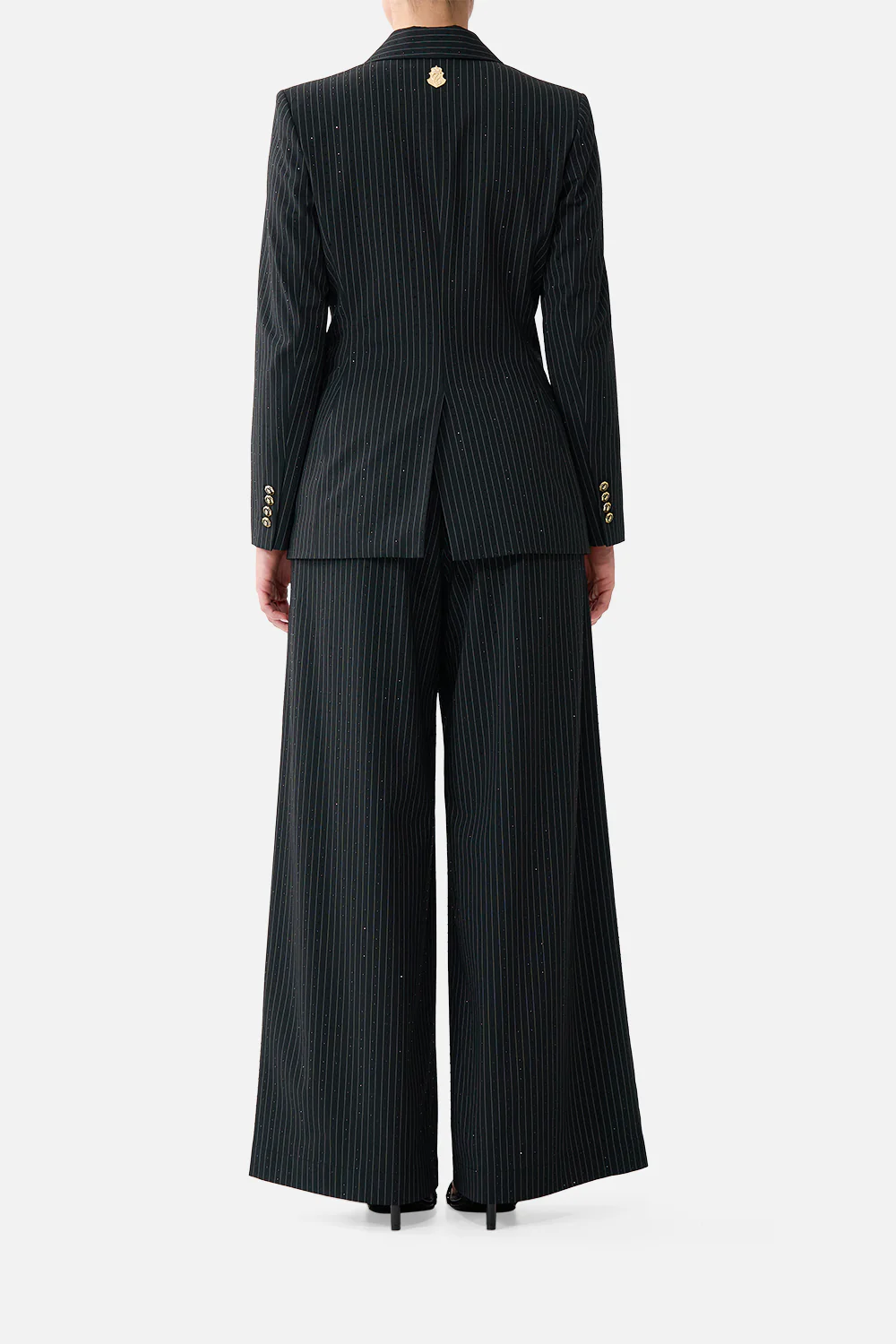 DOUBLE BREASTED SUIT JACKET NIGHT GARDEN - Image 2